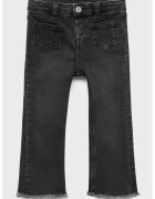MANGO Blugi regular fit - Negru stins