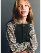MANGO Bluza cu imprimeu floral - Multicolor