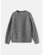MANGO Pulover tricotat - Alb/Negru