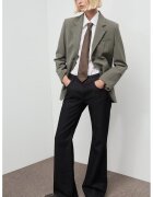 MANGO Sacou regular-fit cu nasturi - Kaki