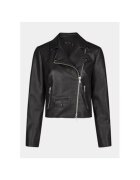Marc Aurel Geaca dama - 303698355 - Piele ecologica - Negru - Negru