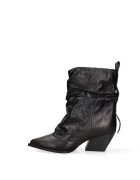 Marc Ellis Botine cowboy din piele Veridia - Negru