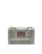 Marc Ellis Geanta crossbody cu lant False - Violet/Argintiu