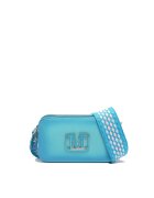 Marc Ellis Geanta crossbody de piele ecologica - Albastru deschis