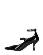 Marc Ellis Pantofi din piele cu catarama Calliope Lux - Negru