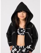 Marc Jacobs Costum de baie din doua piese cu model floral - Alb/Negru