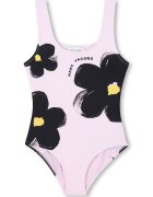 Marc Jacobs Costum de baie intreg cu model floral - Negru/Roz pal