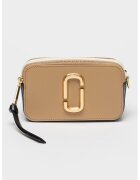 Marc Jacobs Geanta crossbody din piele The Snapshot - Maro