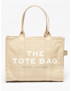 Marc Jacobs Geanta tote mare The Canvas - Bej/Alb optic