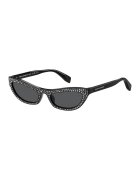Marc Jacobs Ochelari de soare cat-eye - Negru/Argintiu