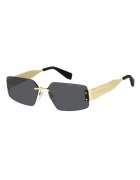 Marc Jacobs Ochelari de soare cu lentile dreptunghiulare - Auriu