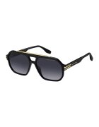 Marc Jacobs Ochelari de soare cu lentile in degrade - Auriu/Negru