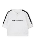 Marc Jacobs Set de tricou din bumbac si pantaloni scurti cu imprimeu - 2 piese - Negru/Alb murdar
