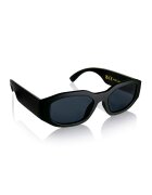 Marc Lauder Ochelari de soare ovali unisex cu lentile polarizate