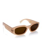 Marc Lauder Ochelari de soare ovali unisex cu lentile polarizate