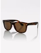 Marc Malone Ochelari de soare unisex cu lentile polarizate si model - Maro inchis/Portocaliu stins