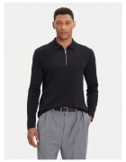 Marc O'Polo Bluza polo barbati negru - bumbac