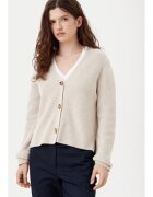 Marc O'Polo Cardigan dama - 304830297 - Bumbac - Bej - Bej
