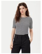 Marc O'Polo Tricou dama - Negru/Alb -