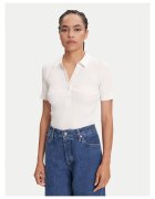 Marc O'Polo Tricou polo dama - Ecru