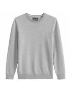Marc O'Polo Pulover tricotat fin cu model uni - Gri