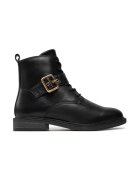 Marco Tozzi Botine dama - 44197 - Piele naturala - Negru