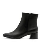 Marco Tozzi Botine de piele - Negru