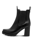 Marco Tozzi Botine din piele ecologica - Negru