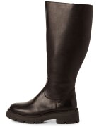 Marco Tozzi Cizme mid-calf de piele - Negru