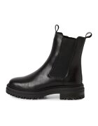 Marco Tozzi Ghete de piele - Negru