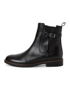 Marco Tozzi Ghete de piele si piele ecologica - Negru