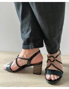 Marco Tozzi Sandale Elegante Dama 28311-44 Negre - Negru - Negru