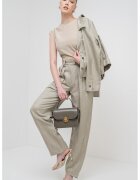 Marella Bluza slim fit de matase - Kaki