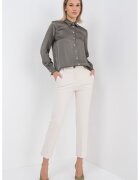 Marella Pantaloni crop slim fit eleganti - Bej