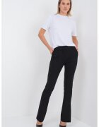Marella Pantaloni uni cu slituri la terminatii - Negru