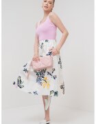 Marella Top crop cu decolteu patrat Nuage - Lila