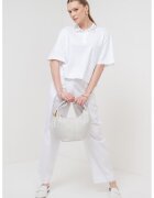Marella Tricou cu guler clasic Gonzaga - Alb optic