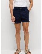 Marks & Spencer Bermude chino cu talie medie - Albastru/Bleumarin