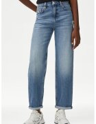 Marks & Spencer Blugi crop boyfriend - Albastru prafuit