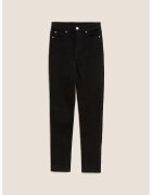 Marks & Spencer Blugi slim fit cu talie inalta - Negru