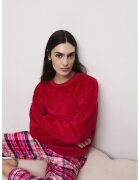 Marks & Spencer Bluza de pijama din fleece - Rosu