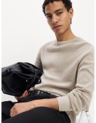 Marks & Spencer Bluza texturata de trening cu decolteu la baza gatului - Kaki