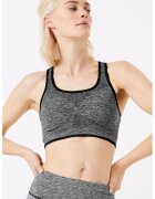 Marks & Spencer Bustiera reversibila cu sustinere medie - Alb/Negru