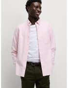 Marks & Spencer Camasa slim fit cu guler fixat cu nasturi - Roz