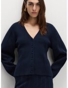 Marks & Spencer Cardigan slim fit cu decolteu in V - Bleumarin