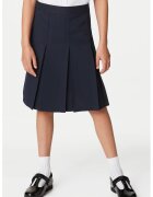 Marks & Spencer Fusta mini plisata - Albastru ultramarin