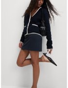Marks & Spencer Fusta scurta cambrata - Bleumarin