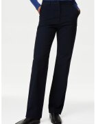 Marks & Spencer Pantaloni chino cu croiala dreapta - Albastru ultramarin