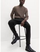 Marks & Spencer Pantaloni chino regular fit elastici - Negru