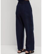 Marks & Spencer Pantaloni drepti din amestec de in - Bleumarin